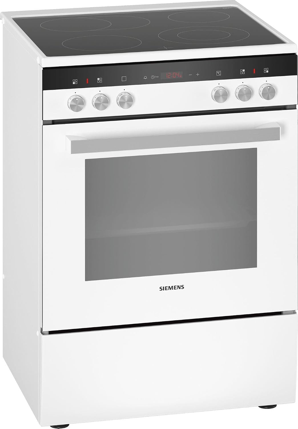 Siemens iQ300 Freistehender Elektro-Standherd Weiß 60 cm HK9R3A220