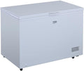Beko CF316EWN Gefriertruhe, 308 l Nutzvolumen, 40 db(A), Kühltruhe, 1 Gefriergutkorb, Temperaturalarm, Transportrollen, LED-Anzeigesystem, Weiß