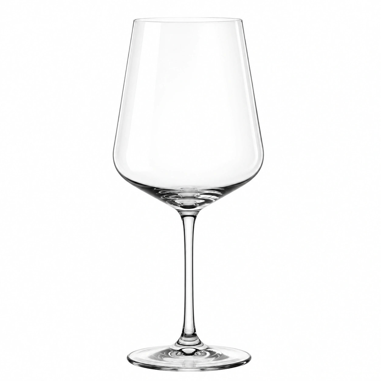 Weinglas 450 ml 8.5 cm 23 cm transparentes Glas tulpenförmig