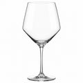 Weinglas 500 ml 24 cm aus transparentem Glas mit Stiel