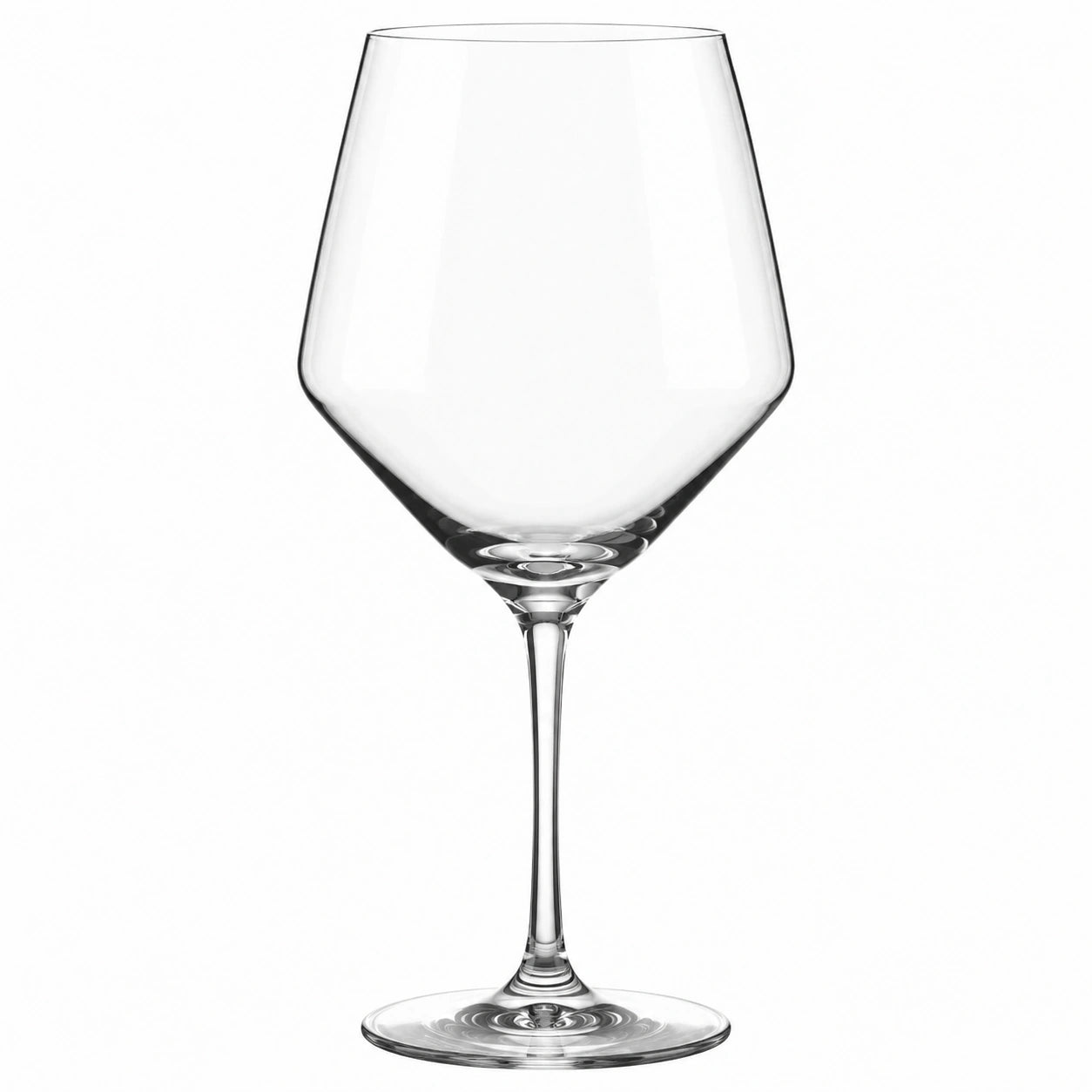 Weinglas 500 ml 24 cm aus transparentem Glas mit Stiel