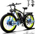 E Bike, 48V 23Ah Akku Elektrofahrrad Ebike mit Telefonhalter, 250W E-Bike 120KM Range 21-Gang-Getriebe Hydraulische Scheibenbremsen