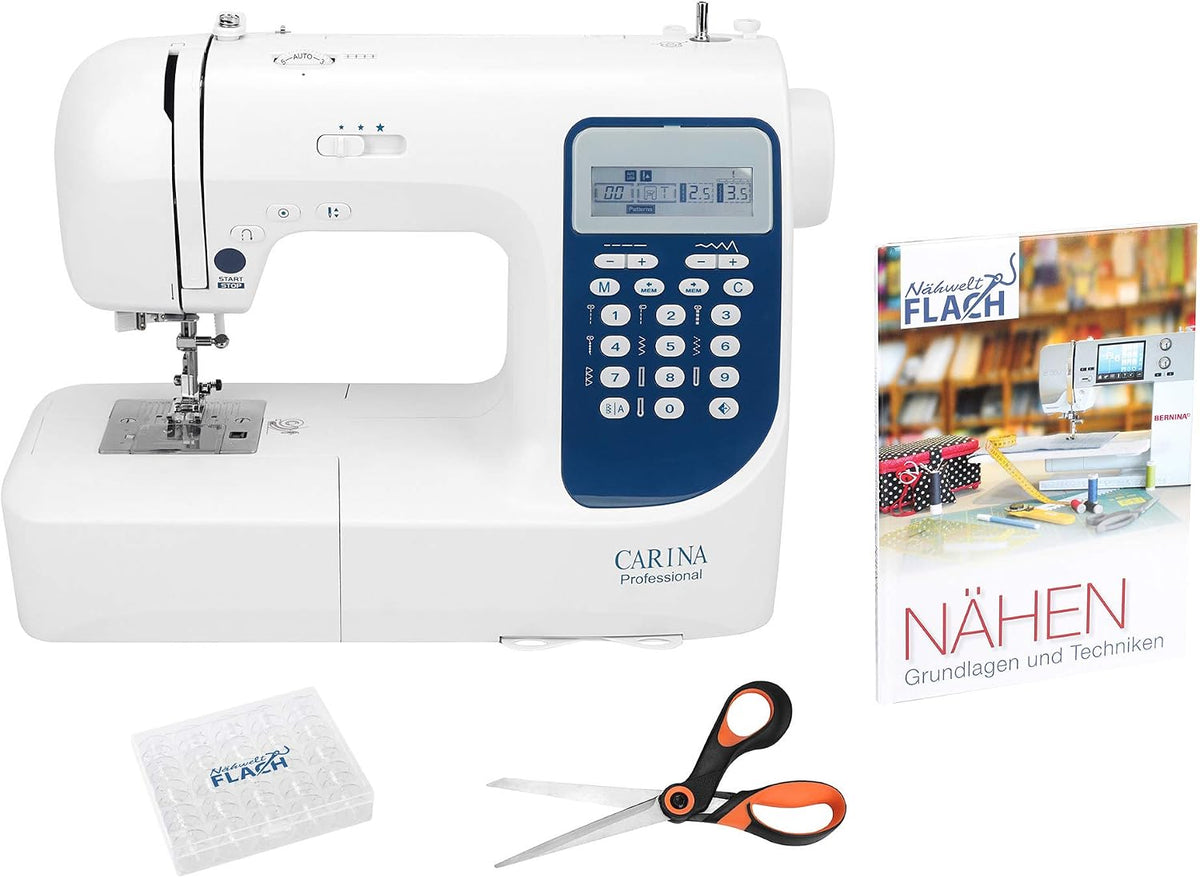 Nähwelt Flach Carina Professional Rundum-sorglos Starter-Set