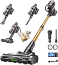 Akku Staubsauger 650W/65000Pa/75Min Laufzeit Staubsauger Kabellos