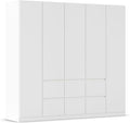 Rauch Möbel Mainz, Breite 226 cm, Kleiderschrank, Farbe Weiß
