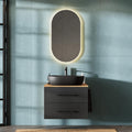 Planetmöbel LUX Badmöbel Waschtischunterschrank 70 cm hängend