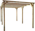 Carport aus Holz Solar II 3 x 5 x 2,4 m