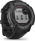 Garmin Instinct 2X Solar Tactical, 50 mm, Multisport-Smartwatch, Schwarz