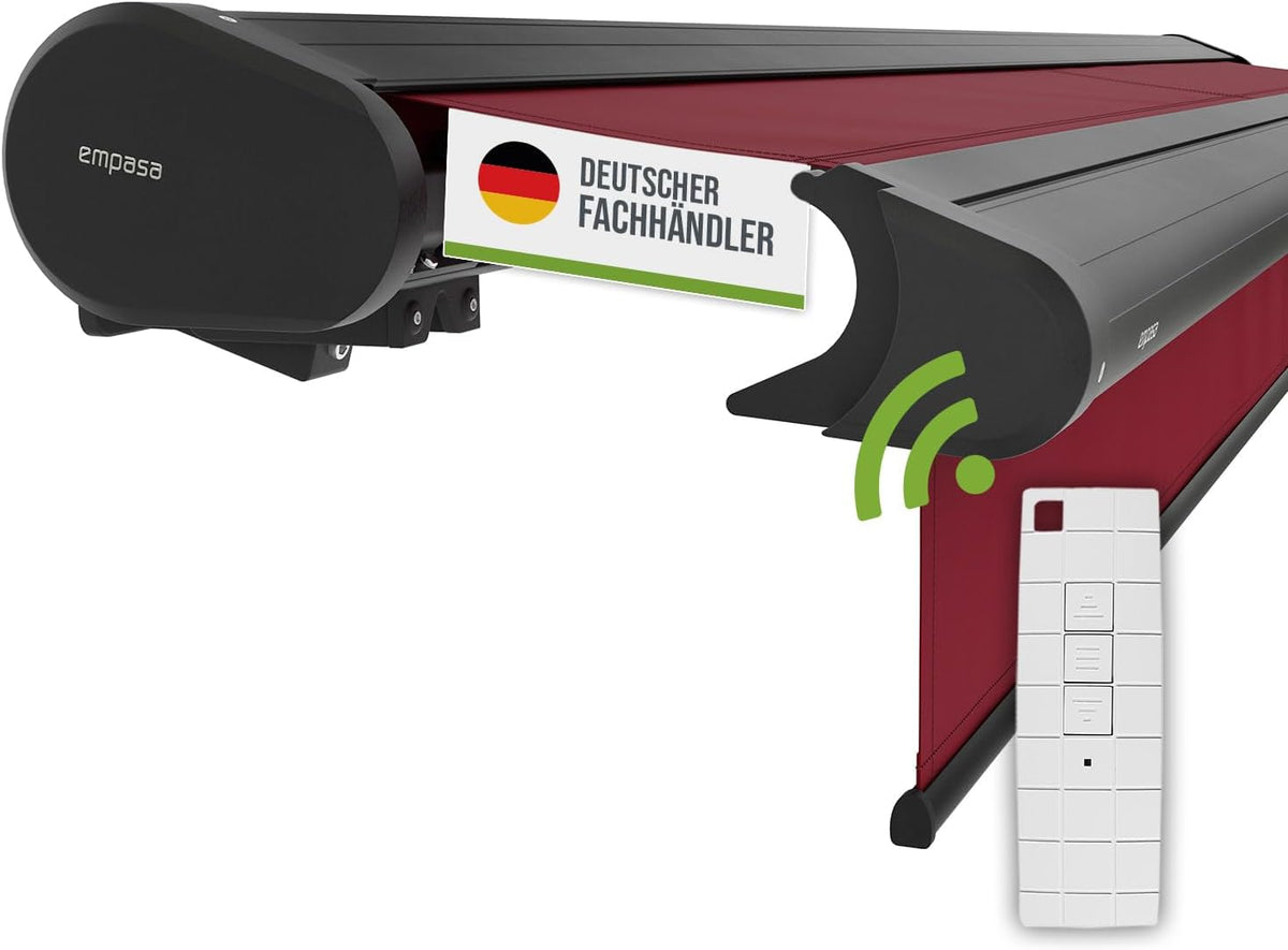 empasa Elektrische Vollkassettenmarkise 'Premium' Kassettenmarkise