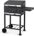 tepro Holzkohlegrill (Grillwagen) Toronto Basic, Grillfläche: ca. 52 x 36 cm, Maße ca. 89,5 x 60,5 x 103,3 cm, BBQ mit Deckel