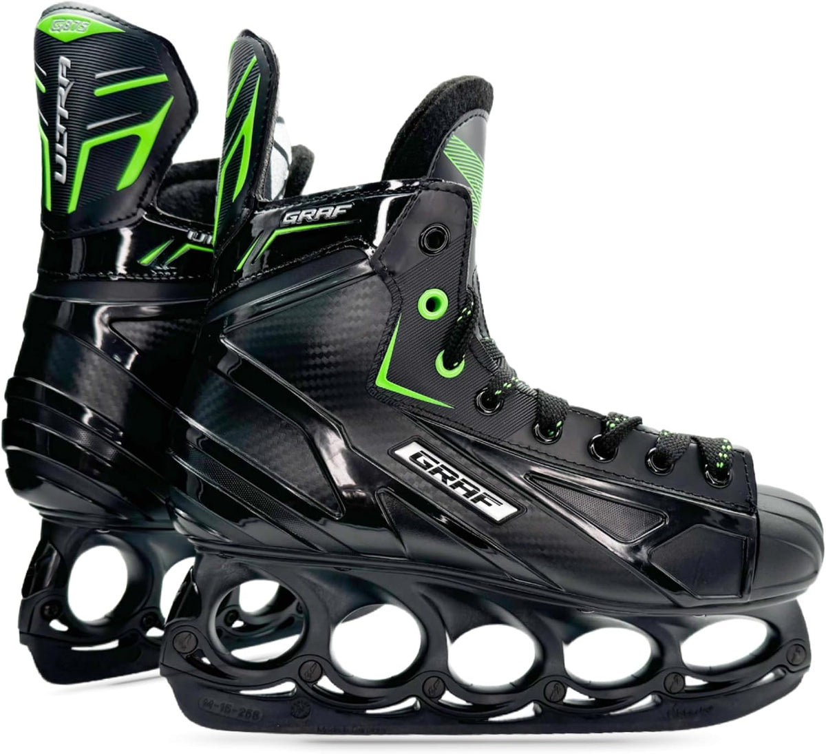 Tblade Schlittschuhe GRAF G875 Black Edition Freestyle Schlittschuhe T-Blade