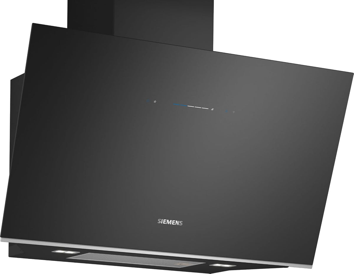 Siemens iQ700 Smarte Integrierte Wandesse 90 cm Schwarz LC91KLT60
