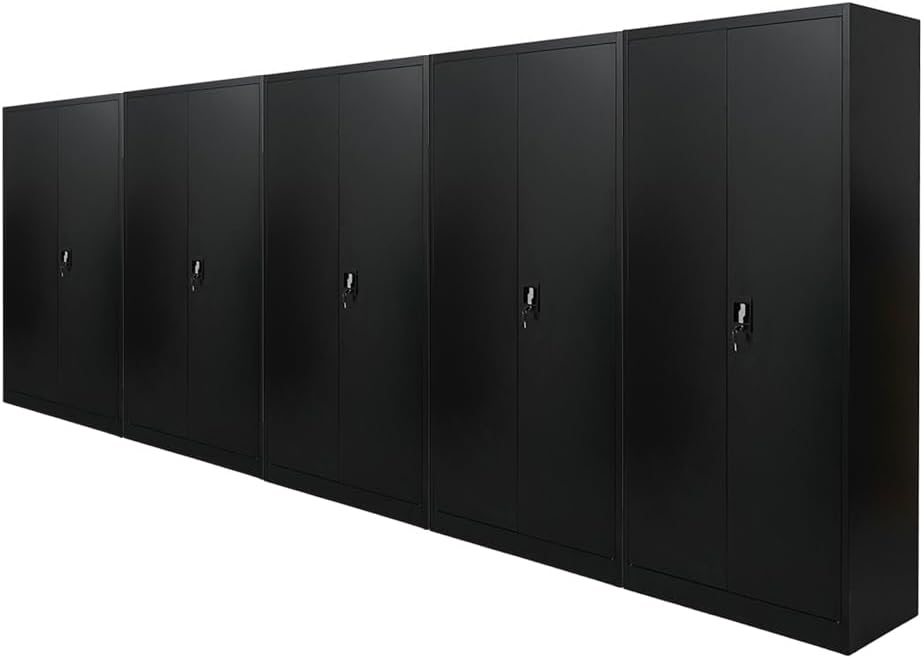 PROREGAL Mega Deal 5X Flügeltürenschrank Elephant fertig montiert