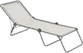 Lafuma Mobilier Siesta L Sonnenliege, 201x70x35.5 cm, Batyline, Seigle II