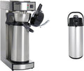 Saro 317-2085 Thermo Kaffeemaschine mit Korbfilter und Thermoskanne Industriekaffeemaschine mit Pumpkanne (2,2 Liter, 2,2 L, ca. 10 Tassen Kaffee)