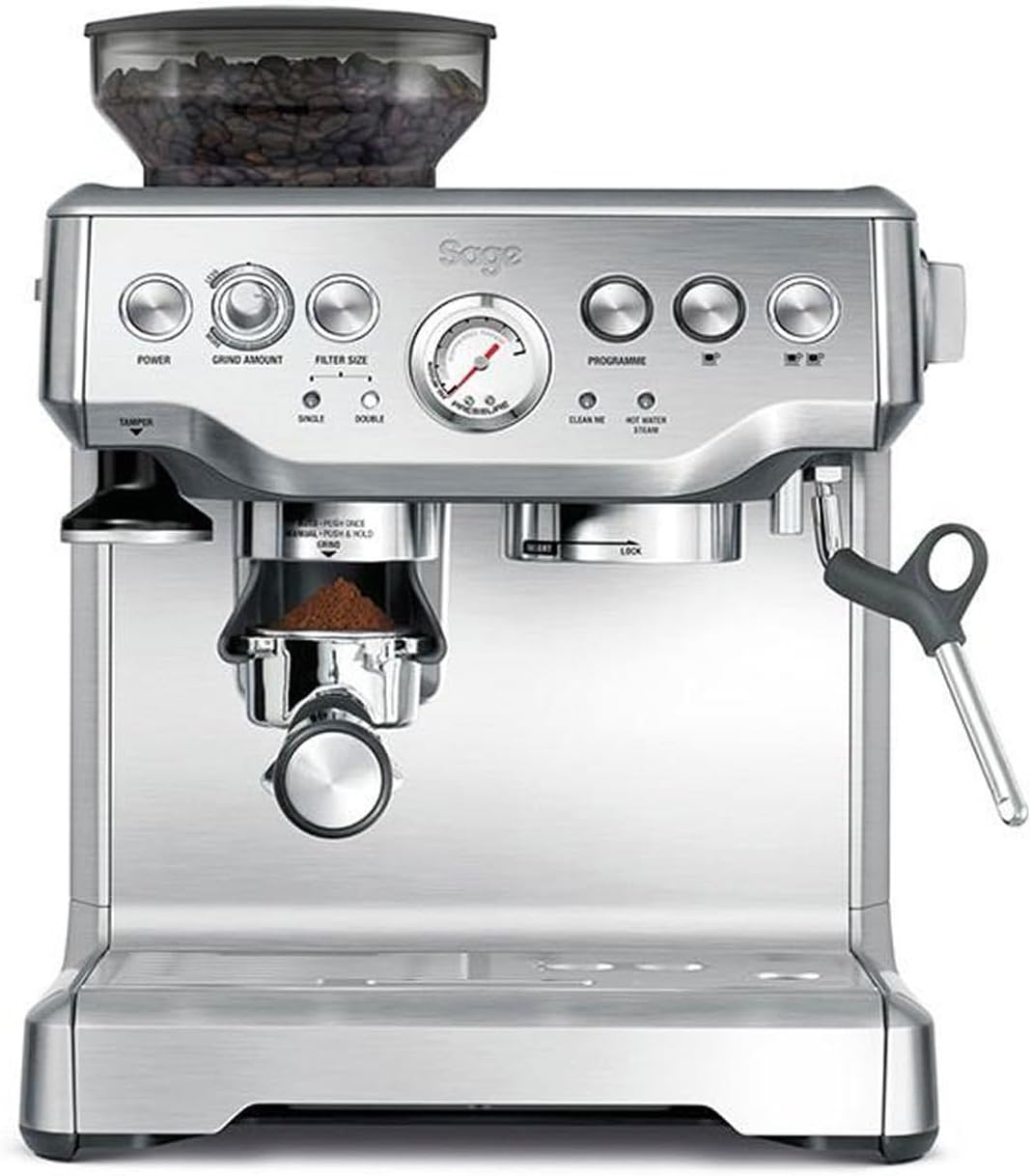 Sage The Barista Express, Kaffeemaschine, Gebürsteter Edelstahl
