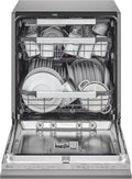 LG DB476TXS vollintegrierbarer Geschirrspüler, 43 dB, Energieklasse A, Dampf, ThinQ, Silber