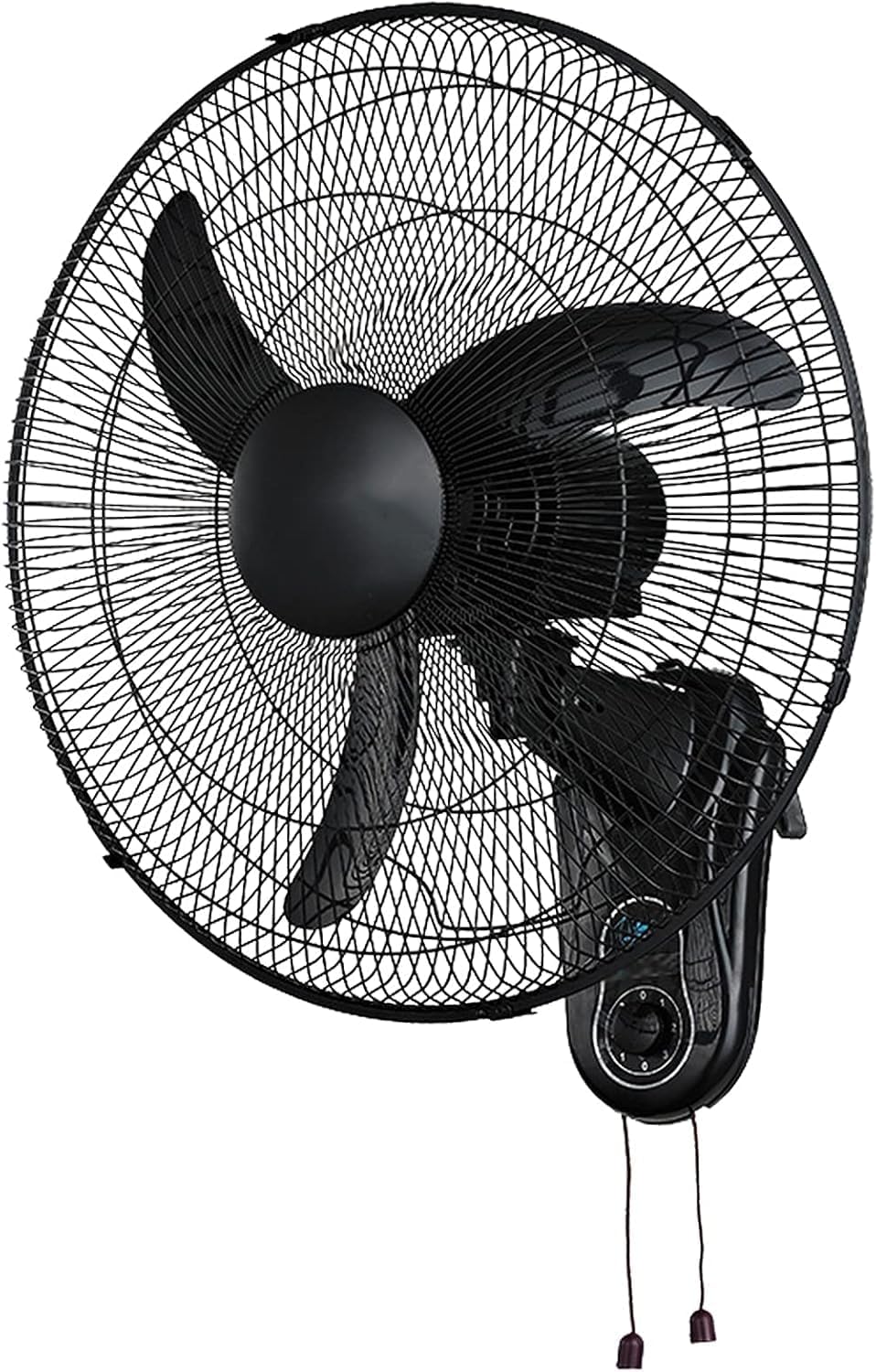 Wandventilator, 3-Stufiger Hochleistungsventilator, 45 cm (18 Zoll) Arbeitsplatzventilator, Werkstattventilator, Aluminiumflügel