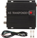 Tonysa AIS-Transceiver für Marine, AIS-GPS-Empfänger-Transponder mit Alarm und LED-Anzeige, 156,025-162,025 MHz DSC-Empfang, Zweikanal