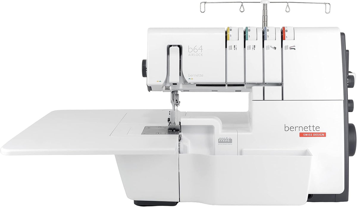 Bernina Bernette 64 Airlock 4 Faden Overlock mit Lufteinfädelung
