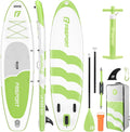 FBSPORT Stand UP Paddling Board 335cm SUP für Erwachsene mit Anti-Rutsch Deck, 15cm Extra Dicke Surfboard Aufblasbares, 160kg Tragkraft