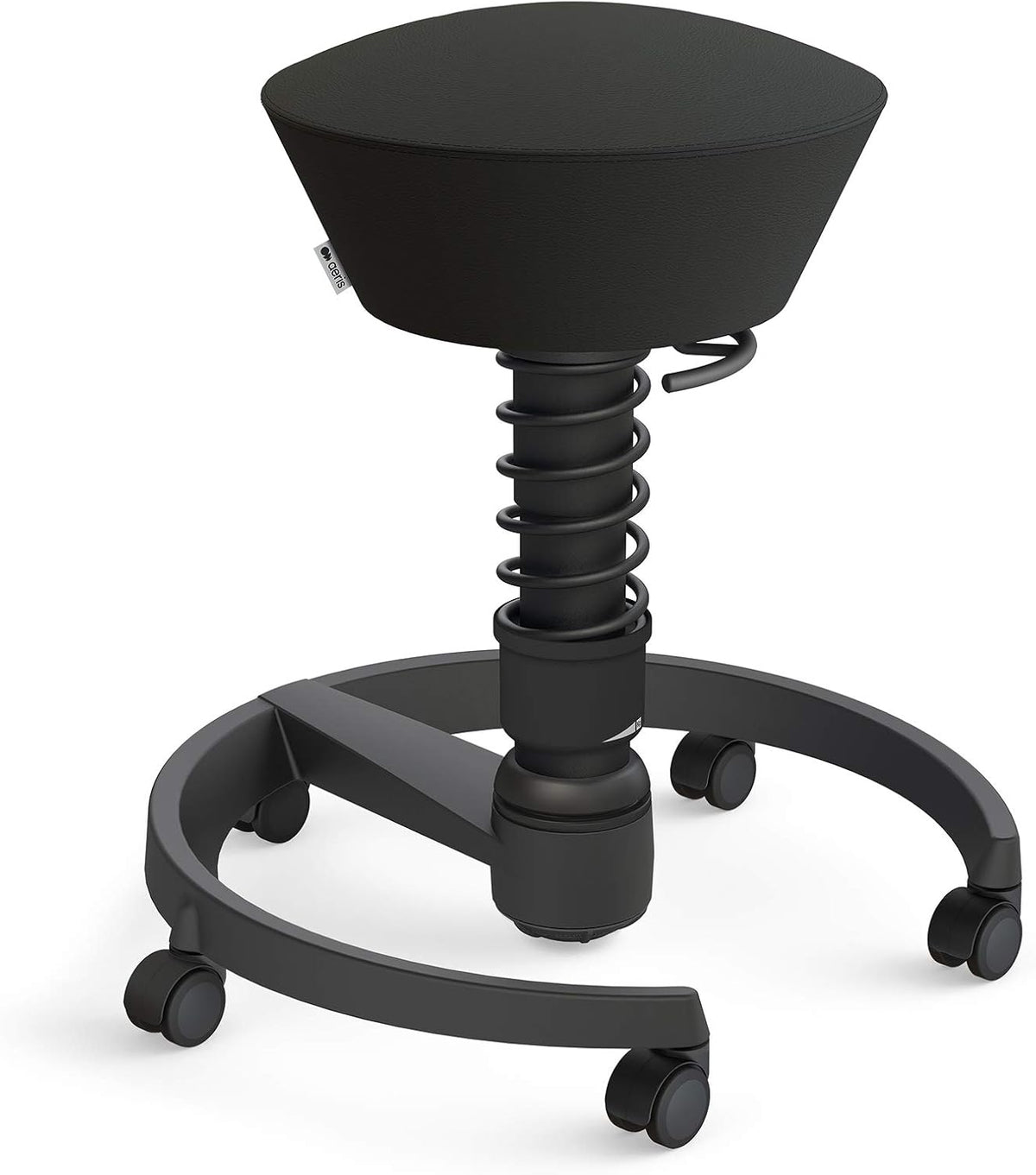 aeris Swopper, Vielseitiger Schreibtischstuhl für einen gesunden Rücken, Bürostuhl mit Rollen, Ergonomischer Hocker, Bürohocker höhenverstellbar