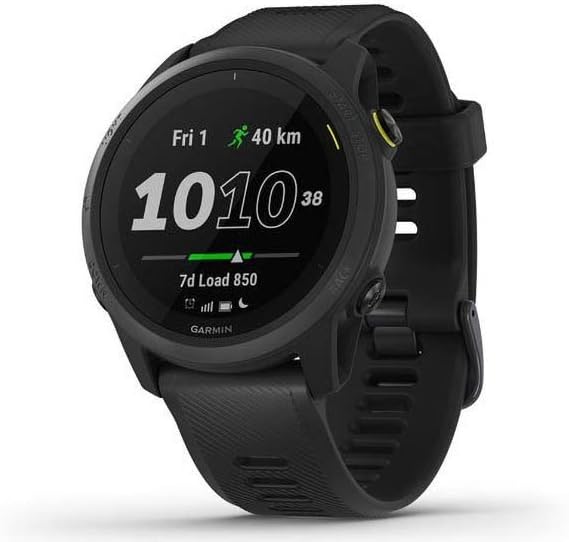 Garmin Forerunner 745, GPS-Triathlonuhr mit individuellen Trainingsplänen, Akkulaufzeit bis zu 1 Woche, wasserdicht
