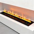 3D-Wasserdampf-Kamin-Fernbedienung und App, 120 cm 120 cm), 16 Millionen RGB-Farben, automatische Wassersteuerung, Wohnzimmer (Mehrfarbig