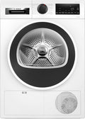 Bosch Wärmepumpentrockner für 9 kg Wäsche, WQG241000, 259 kWh pro Jahr, Serie 6, Auto Dry, Anti Vibration-Design, Sensitive Drying-System, Weiß