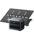 Anker SOLIX C1000 Gen 2 Powerstation mit 100W Faltbares Solarpanel, 1024Wh