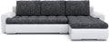 Ecksofa Tokio VI mit Schlaffunktion! Best Ecksofa! Wohnlandschaft mit Bettkasten! (Lawa 17+ Soft 17 Rechts)