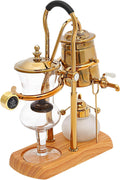 Kaffeemaschine, Vakuum-Kaffeebereiter Für Gewerblichen Und Privaten Gebrauch 23.5x12x38cm, Antike Kaffeekanne mit Wasserhahn-Drehwinkel 180°